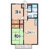東北新幹線（東北地方）/郡山駅 バス:14分:停歩3分 1階 築29年 2LDKの間取り