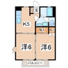 東北新幹線（東北地方）/郡山駅 バス:15分:停歩10分 1階 築31年 2Kの間取り
