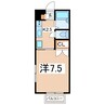 東北新幹線（東北地方）/郡山駅 バス:17分:停歩4分 2階 築27年 1Kの間取り