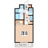 東北新幹線（東北地方）/郡山駅 バス:20分:停歩3分 2階 築26年 1Kの間取り