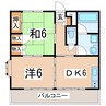 東北新幹線（東北地方）/郡山駅 バス:20分:停歩1分 3階 築31年 2DKの間取り