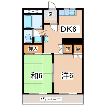 間取図 むてんかびとの家　ナチュール郡山