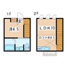 東北新幹線（東北地方）/郡山駅 バス:26分:停歩2分 1-2階 築9年 1LDKの間取り