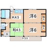 東北新幹線（東北地方）/郡山駅 バス:35分:停歩2分 1階 築44年 3Kの間取り