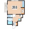 東北新幹線（東北地方）/郡山駅 バス:25分:停歩5分 1階 築16年 1Rの間取り