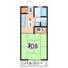 東北本線/郡山駅 バス:19分:停歩5分 2階 築39年 1Kの間取り