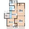 東北本線/郡山駅 バス:22分:停歩6分 1階 築46年 3Kの間取り