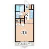 東北本線/郡山駅 バス:18分:停歩2分 2階 築30年 1Kの間取り