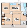 東北本線/郡山駅 バス:39分:停歩14分 1階 築40年 3Kの間取り