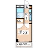 東北本線/郡山駅 バス:17分:停歩2分 3階 築35年 1Kの間取り