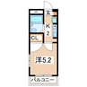 東北本線/郡山駅 バス:17分:停歩2分 3階 築35年 1Kの間取り