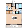 東北本線/郡山駅 徒歩10分 1階 築31年 1Kの間取り