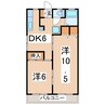 東北本線/郡山駅 バス:22分:停歩3分 2階 築41年 2DKの間取り