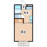 東北本線/安積永盛駅 徒歩18分 2階 築34年 1Kの間取り