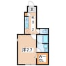 東北本線/郡山駅 徒歩9分 1階 1年未満 1Kの間取り