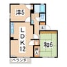 東北本線/安積永盛駅 徒歩37分 1階 築33年 2LDKの間取り