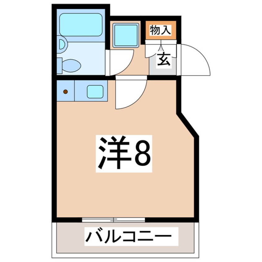 間取図 東北新幹線（東北地方）/郡山駅 バス20分開成5丁目下車:停歩5分 1階 築26年