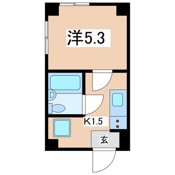 間取図 グランデージ虎丸