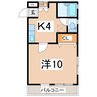 東北新幹線（東北地方）/郡山駅 バス:20分:停歩2分 2階 築26年 1Kの間取り