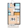 東北本線/郡山駅 徒歩32分 1階 築40年 1Kの間取り