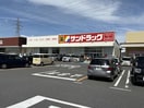 サンドラッグ須賀川店(ドラッグストア)まで261m 東北本線/須賀川駅 徒歩43分 1階 築20年