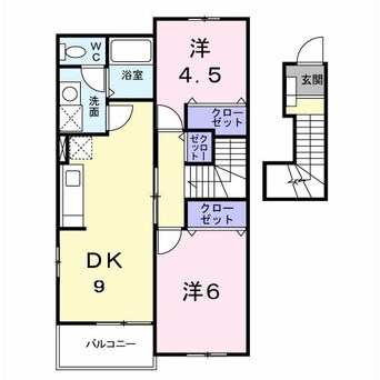 間取図 内房線/八幡宿駅 徒歩14分 2階 築22年