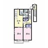 内房線/八幡宿駅 車移動 2階 築27年 2DKの間取り