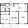 内房線/五井駅 徒歩12分 1階 築35年 3DKの間取り