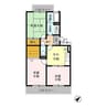 内房線/五井駅 バス:13分:停歩2分 3階 築28年 3DKの間取り
