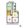 内房線/五井駅 バス:13分:停歩2分 3階 築28年 3DKの間取り