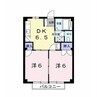 内房線/袖ケ浦駅 徒歩19分 2階 築32年 2DKの間取り