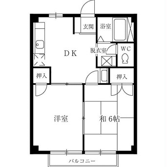 間取図 グリーンハイツＡ