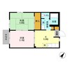 内房線/五井駅 徒歩23分 1階 築26年 2Kの間取り