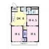ニューパレス 3DKの間取り
