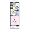 ディアコート(五井中央西) 1Kの間取り