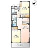 パレスコート 2LDKの間取り