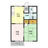 内房線/八幡宿駅 バス:10分:停歩2分 1階 築28年 2DKの間取り