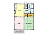 内房線/五井駅 バス:8分:停歩3分 1階 築28年 2DKの間取り