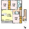 内房線/五井駅 徒歩19分 2階 築16年 3LDKの間取り