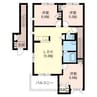 内房線/五井駅 徒歩10分 2階 築16年 3LDKの間取り