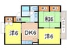 サンコーポラス 3DKの間取り