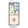 内房線/五井駅 徒歩5分 1階 築24年 1Kの間取り