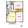 内房線/五井駅 バス:8分:停歩5分 2階 築28年 2DKの間取り