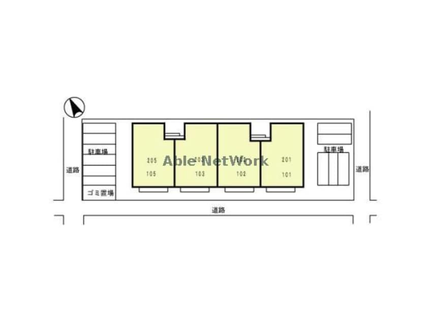  内房線/五井駅 バス8分出津西一丁目バス停下車:停歩6分 1階 築29年