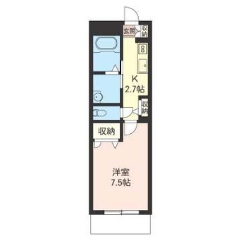 間取図 内房線/五井駅 徒歩10分 1階 築14年