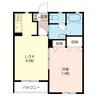 内房線/姉ケ崎駅 徒歩20分 2階 築14年 1LDKの間取り
