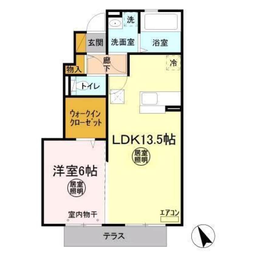 間取図 アドバンスコートＢ