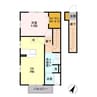 内房線/五井駅 徒歩15分 2階 築13年 1DKの間取り
