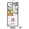 内房線/八幡宿駅 徒歩4分 2階 築13年 1Kの間取り