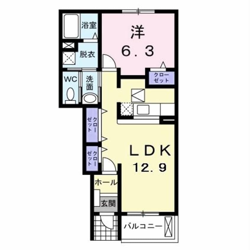 間取図 スウィートレジデンスＢ